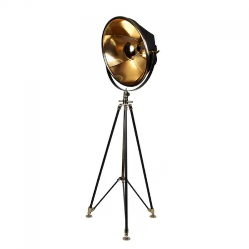 By Kohler  Floor Lamp Montezuma gold and black studio (112441)