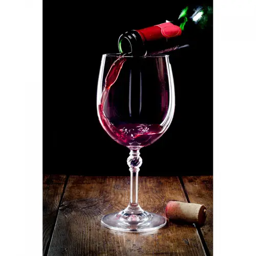 By Kohler  Red Wine Pouring Into Glass 80x120x2cm (110951)