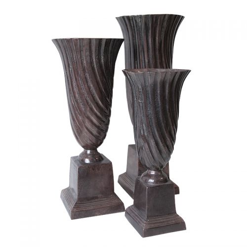 By Kohler  Vase 29x29x77cm Twisted Big (104788)