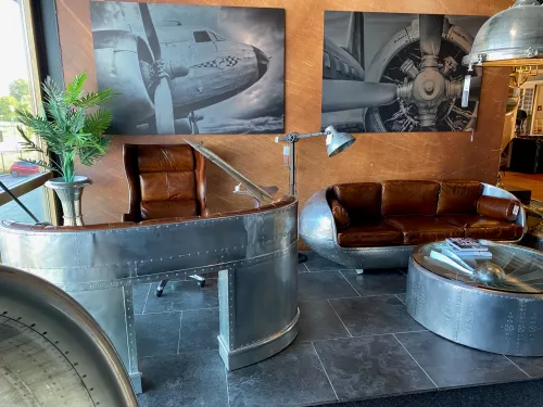 By Kohler  Airplane Writing Desk Eddison 185x86,5x100cm (202293)